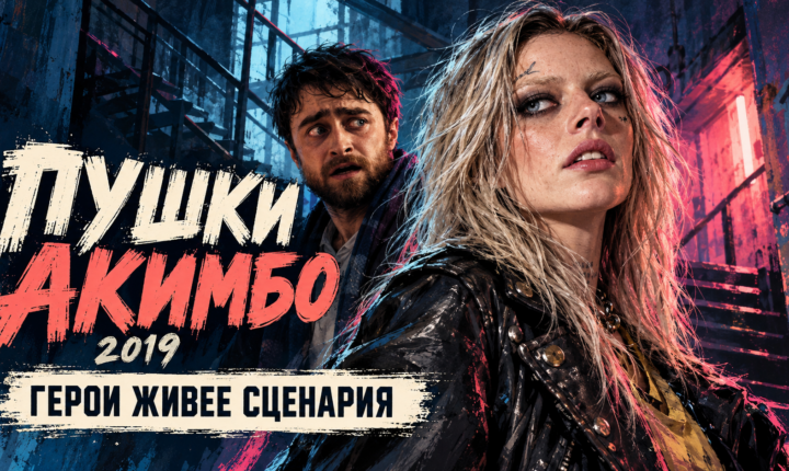 Авторская обложка Пушки Акимбо,2019: герои живее сценария