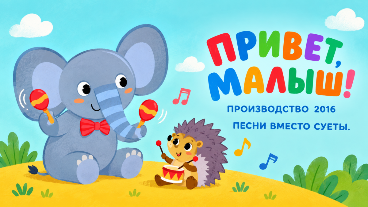 Авторская обложка: Привет, Малыш!, 2016