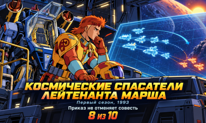 Авторская иллюстрация к рецензии на Космические спасатели лейтенанта Марша