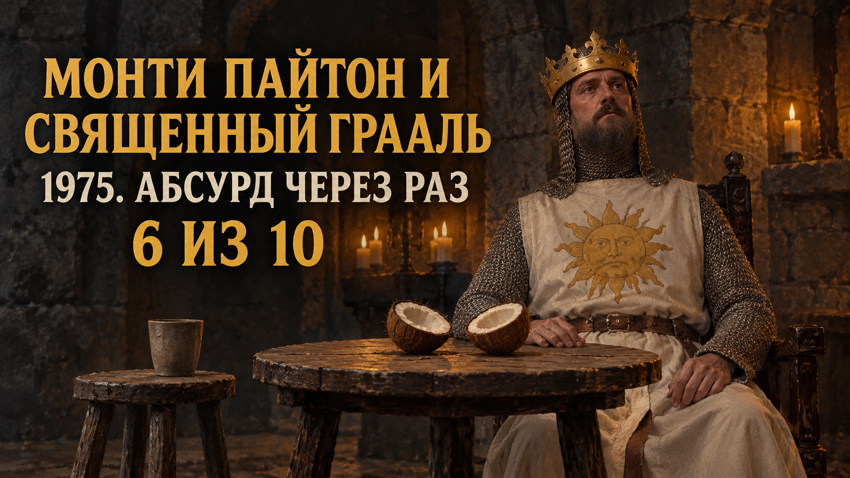 Авторская иллюстрация к рецензии на Монти Пайтон и Священный Грааль