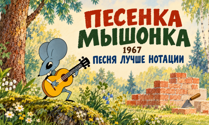 Авторская обложка: Песенка мышонка, 1967