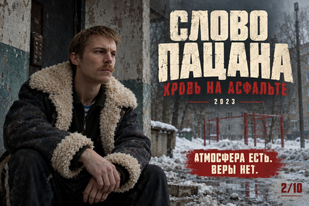 Авторская иллюстрация к рецензии на Слово пацана. Кровь на асфальте