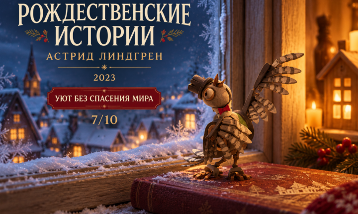 Авторская иллюстрация к рецензии на Рождественские истории Астрид Линдгрен