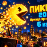 Пиксели, фильм 2015 года: аркада ярче сценария Авторская иллюстрация к рецензии на Пиксели