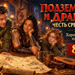 Подземелья и драконы: Честь среди воров, фильм 2023 года: хорошая компания, плохие планы Авторская иллюстрация к рецензии на Подземелья и драконы: Честь среди воров