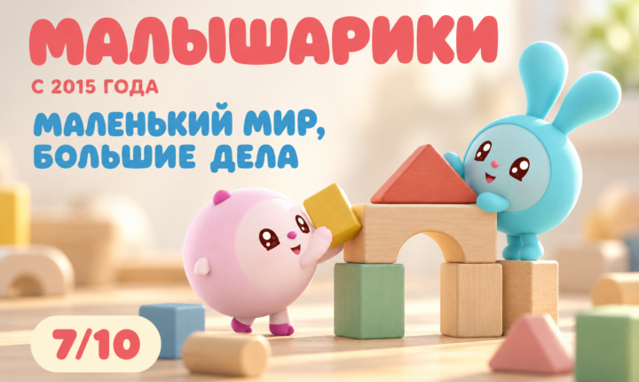 Авторская иллюстрация к рецензии на Малышарики